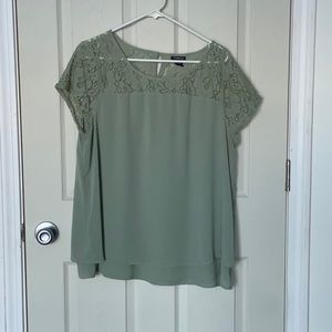 Sea foam green dress shirt